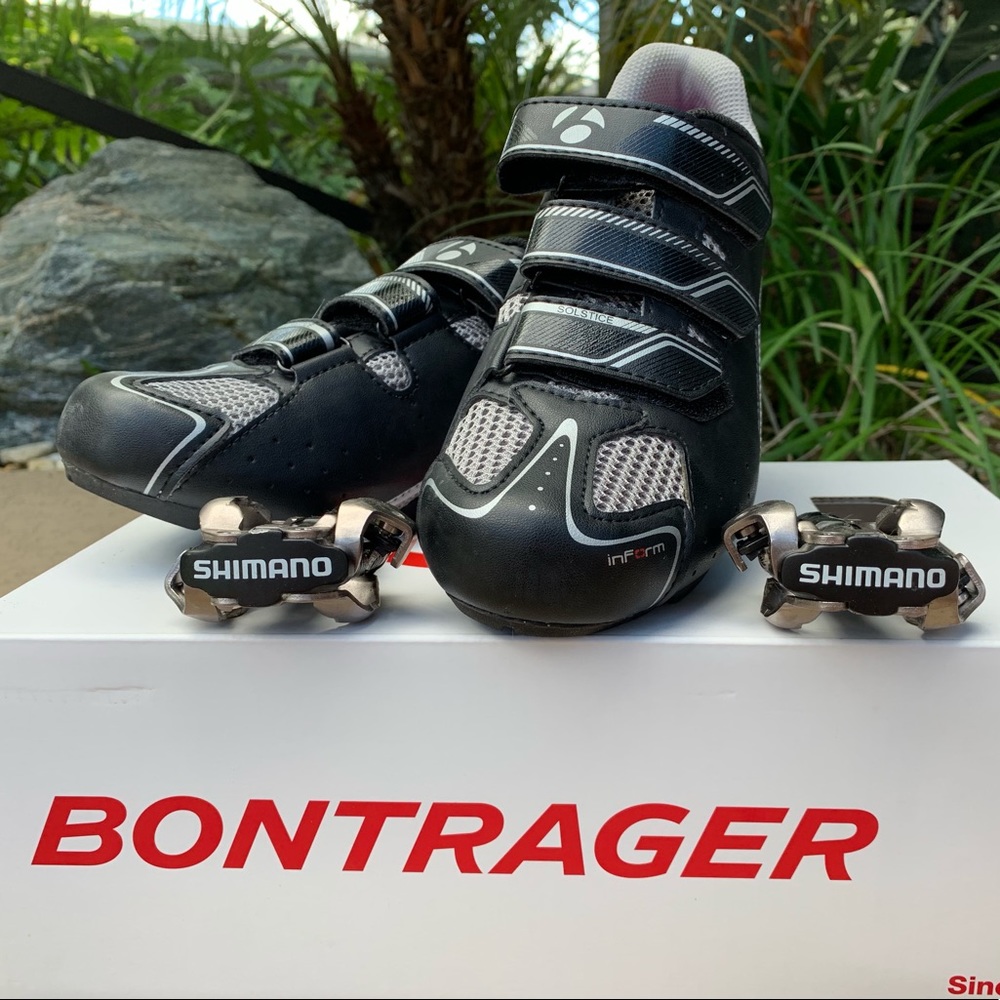 Bontrager Solstice Bike Shoes & Shimano Pedals